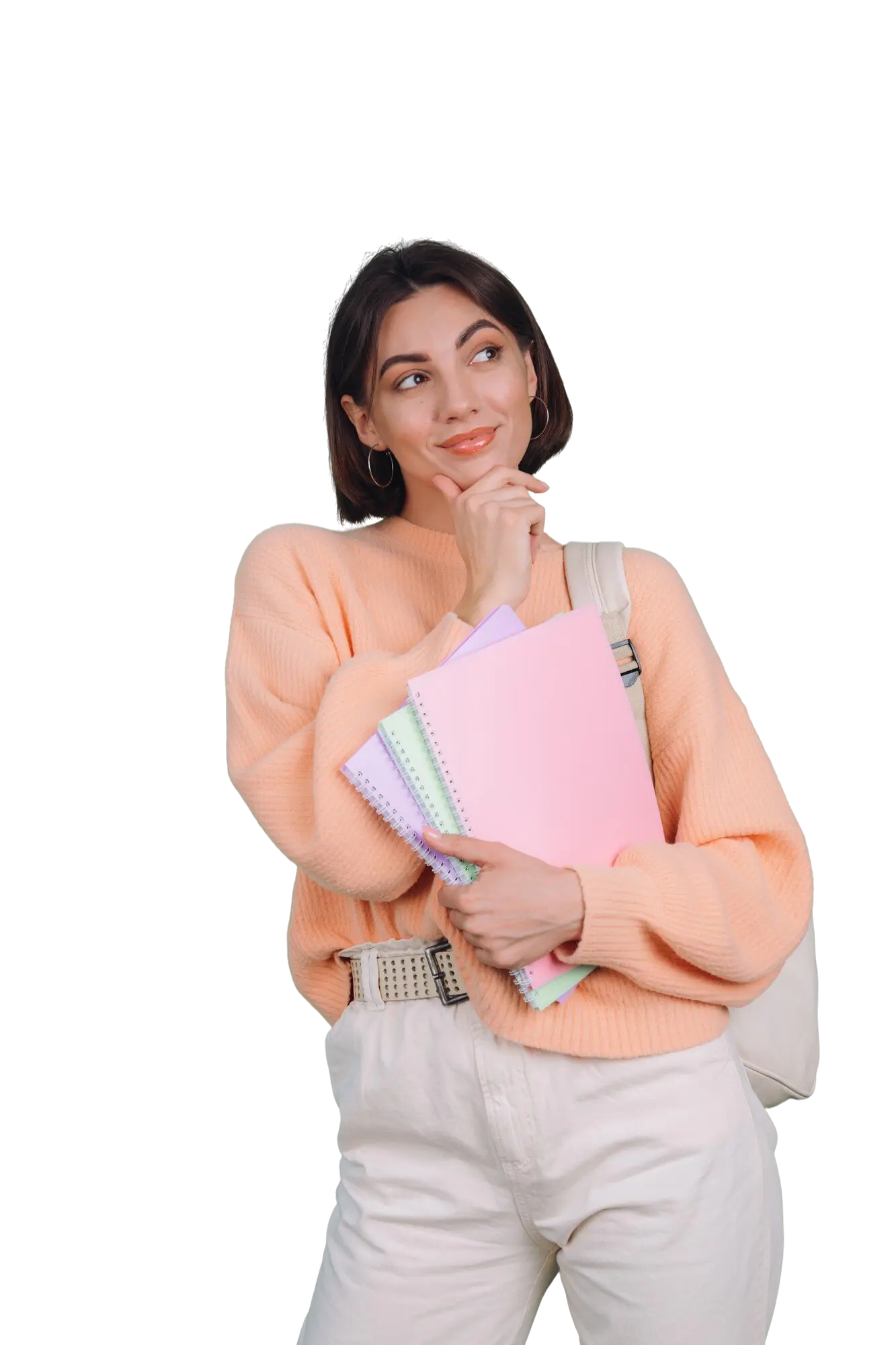 Loksewa Success girl holding a book image